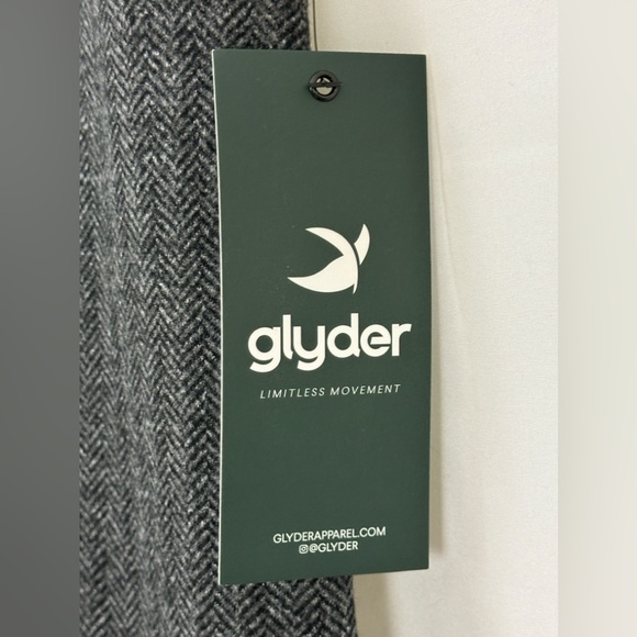 Glyder Woman’s Small Sultry Black Herringbone Leggings High Waist New wi… - Picture 5 of 11